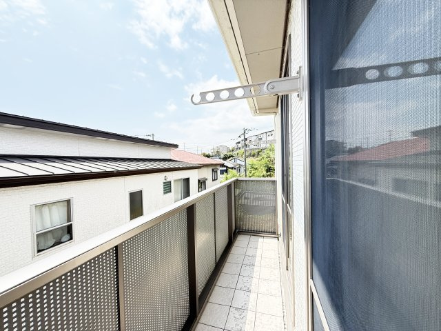 ベルセ福井のバルコニー