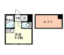 【間取り】 | TKS西国分寺、201号室、１Ｒロフト