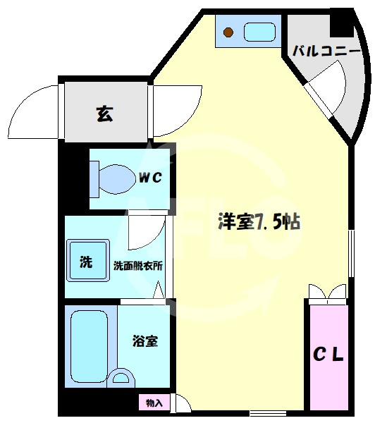 アビタ小橋　味原小学校区の間取り|アビタ小橋　間取り