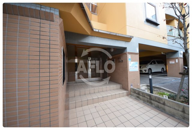 アビタ小橋　味原小学校区のエントランス|アビタ小橋　エントランス
