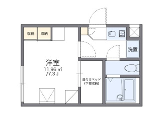 【間取り】 | レオパレスＫＭＳ