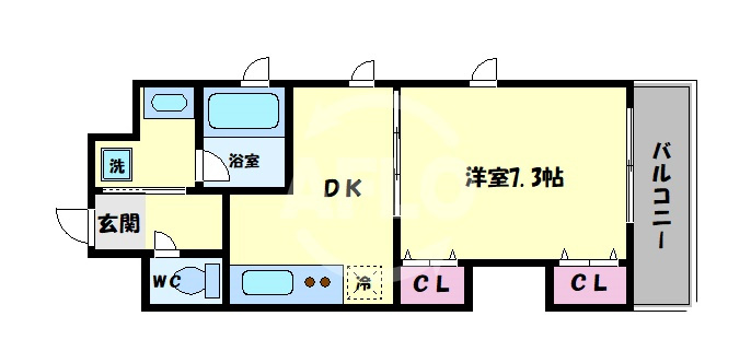KAISEI四天王寺の間取り|KAISEI四天王寺　間取り