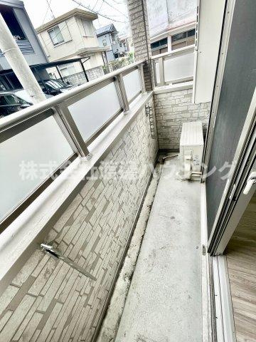 アート吹田泉町のバルコニー