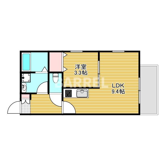 グラツィア千船の間取り