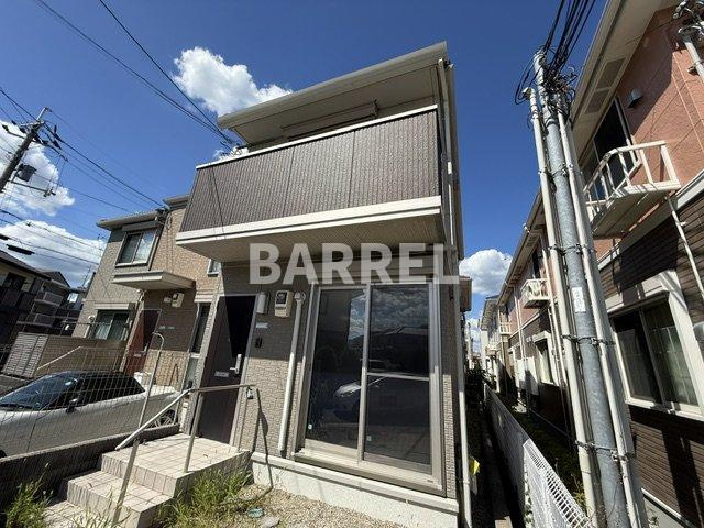 加茂戸建借家D棟の外観