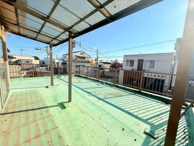 筑西市　乙　中古戸建のバルコニー