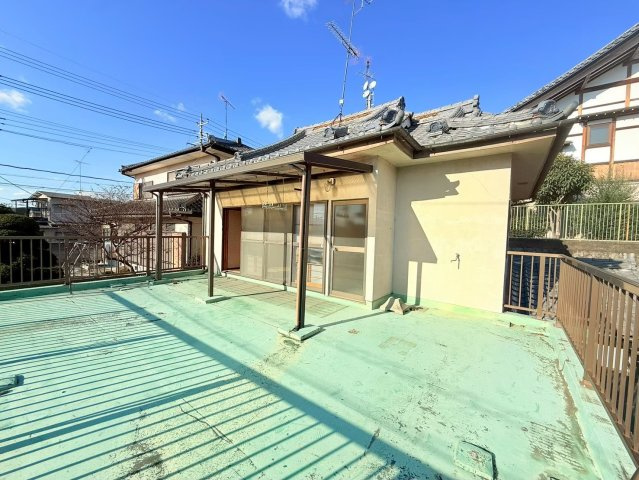 筑西市　乙　中古戸建のバルコニー