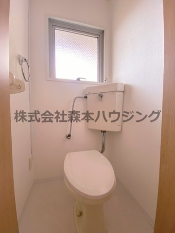 【トイレ】 | 　橋爪ビル | 落ち着いた色調のトイレです