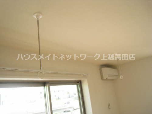 セトルKの展望|室内物干