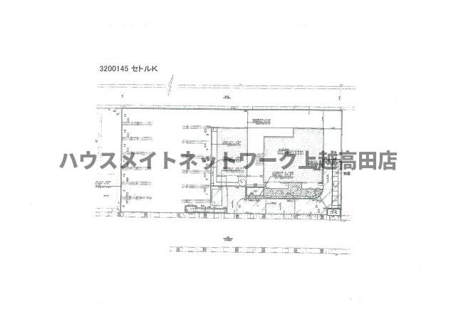 セトルKの区画図|配置図