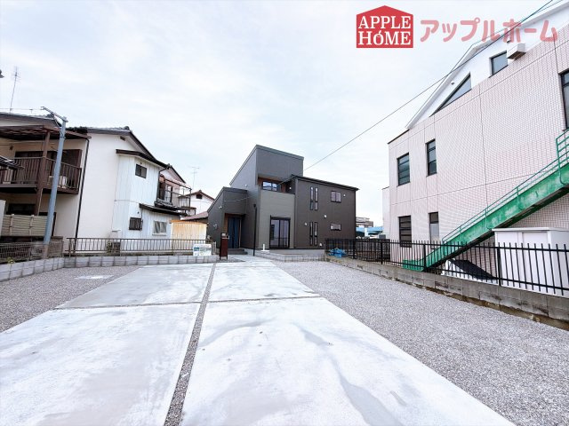 [新築住宅] 熊谷市上之 第7 全1棟の前面道路含む現地写真|ぜひ現地にて、実際の建物・街並み・日当たり等ご確認下さい♪お問い合わせはお気軽に☆　TEL「0120-466263」