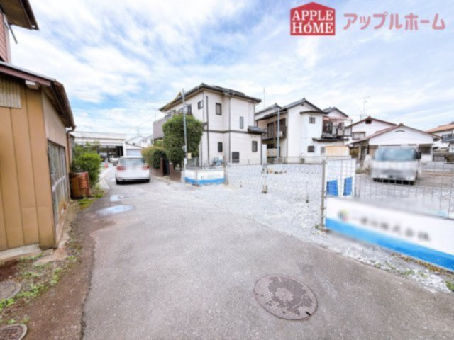 [新築住宅] 熊谷市上之 第7 全1棟の前面道路含む現地写真