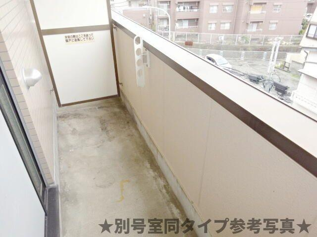 パレス南光のバルコニー