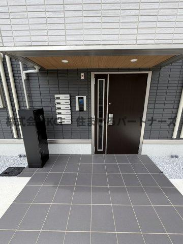 トリシアテラスのエントランス|毎日通るエントランスはこのようになっています