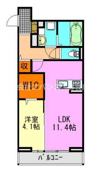 【間取り】 | アヴァンスコート弐番館