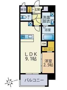 T.T城西の間取り