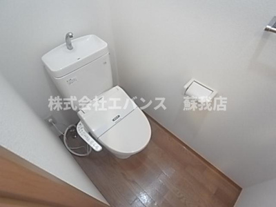 【トイレ】 | クレアールＡ | 清潔感のあるトイレです