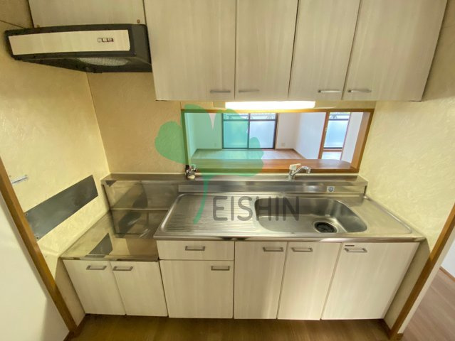 グランデージ空港南のキッチン|シンプルな清潔感のあるキッチンです！