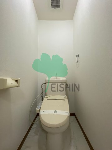グランデージ空港南のトイレ|清潔感のあるトイレです。