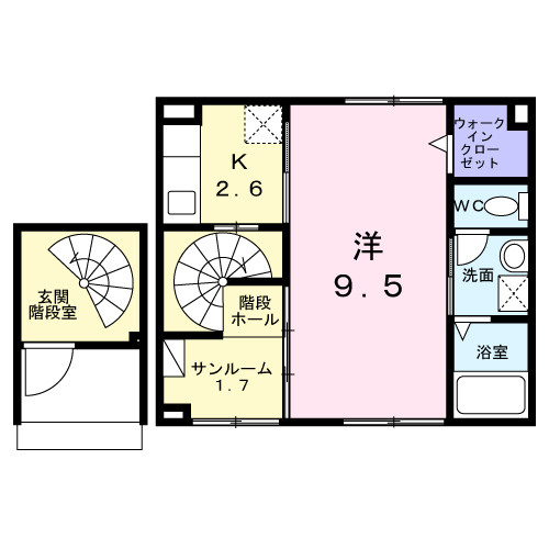 【間取り】 | ユーステス鎌倉 | 間取図