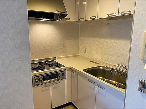 千代田区神田須田町１丁目の賃貸マンションのキッチン