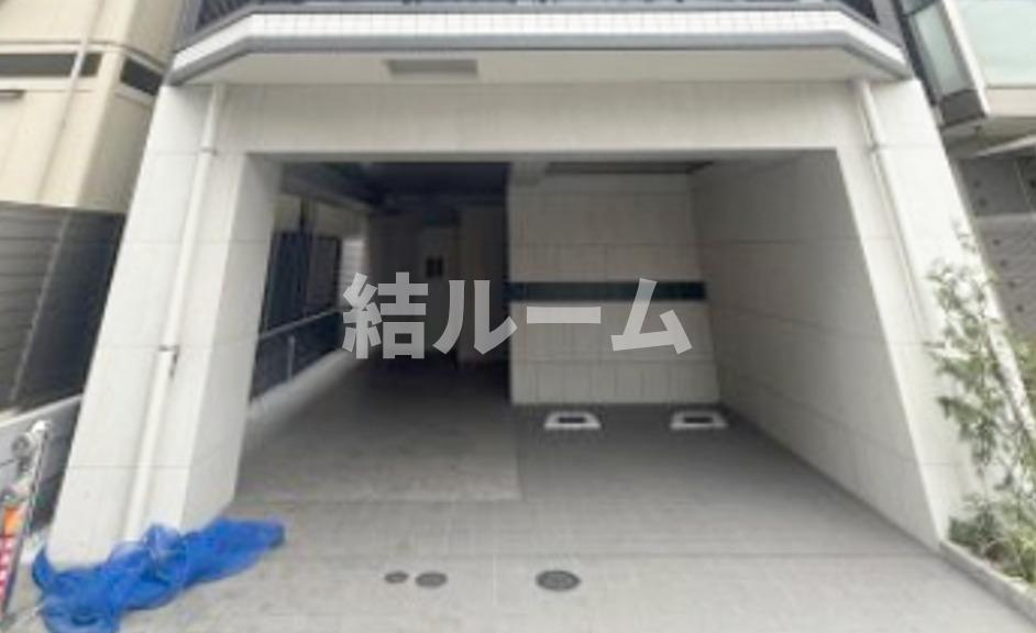 板橋区南町の賃貸マンションのエントランス