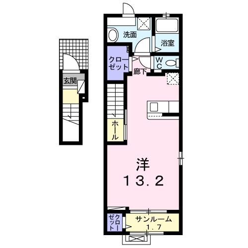 ルスト・ヒルの間取り