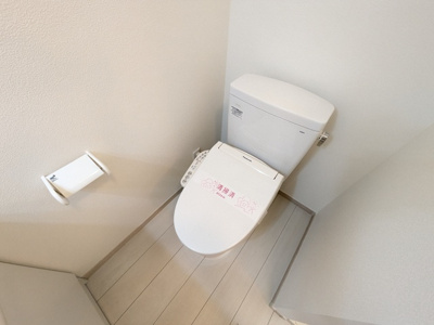 嬉しい温水洗浄便座付き
