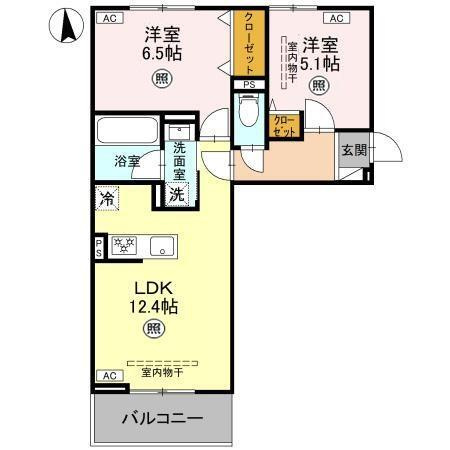 D-Gran矢中町の間取り