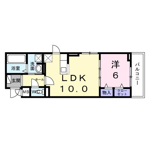 カーサ　ソラティオの間取り