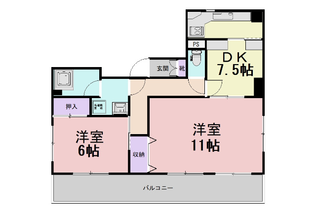 サンアイランドの間取り