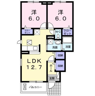 【間取り】 | ルガートＭ