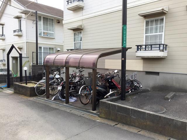 テラスハイムB棟のその他|自転車置き場