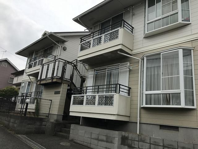 テラスハイムB棟の外観
