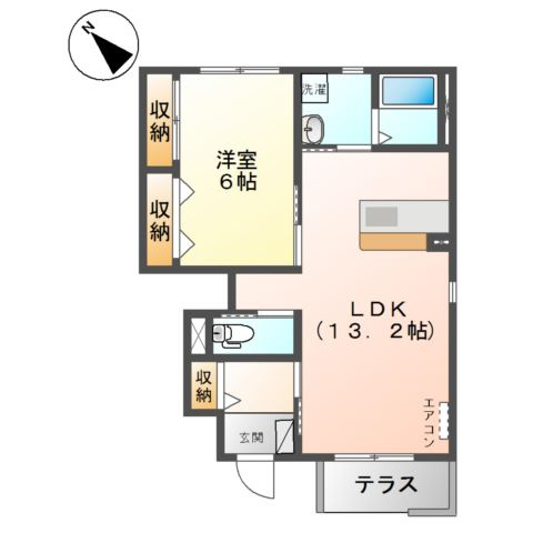 ユニヴァリィ　コンフォートの間取り