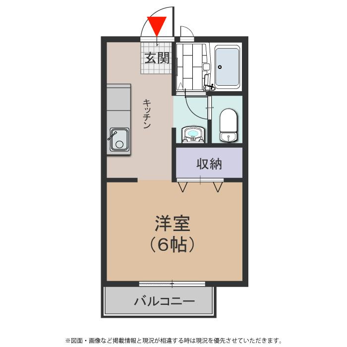 サングリーン住之江の間取り|図面・画像と現況が相違する時は現況を優先させていただきます。