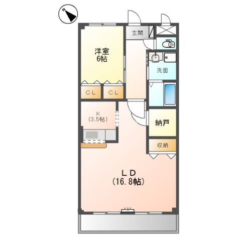 ベルフォーレ　Ⅰ番館の間取り