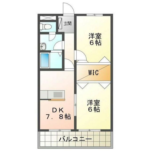 グリーントマトの間取り