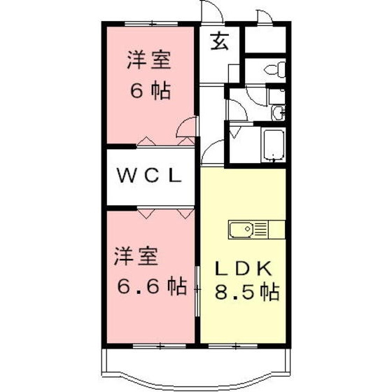 グリーントマトの間取り