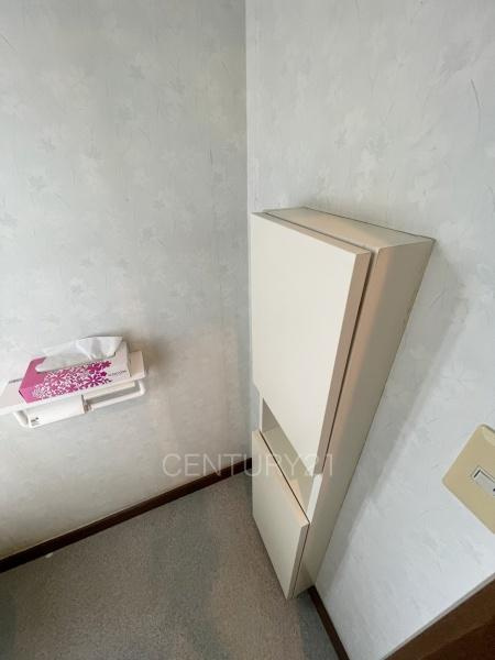 伊勢崎市若葉町中古住宅のトイレ|収納スペース