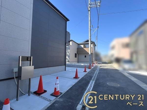 リーブルガーデン服部 ２号棟 ／新築一戸建の前面道路含む現地写真|■現地撮影写真■JR関西本線『法隆寺駅』徒歩１１分の便利な立地です！■