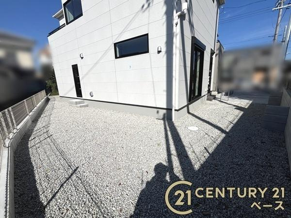 リーブルガーデン服部 ２号棟 ／新築一戸建の庭|■現地撮影写真■