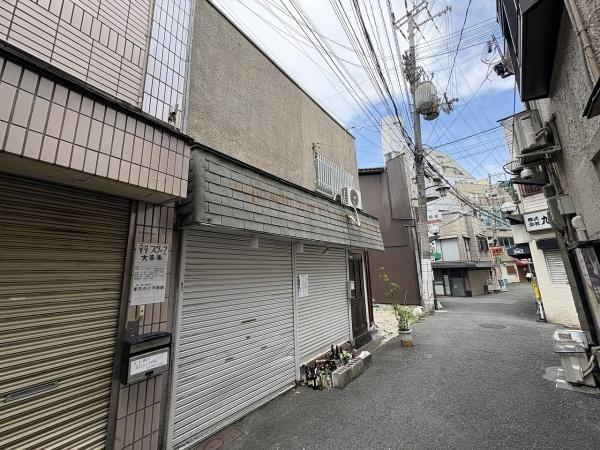 【前面道路含む現地写真】 | 大阪市旭区千林2丁目　建築条件無し売土地