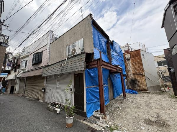 【前面道路含む現地写真】 | 大阪市旭区千林2丁目　建築条件無し売土地