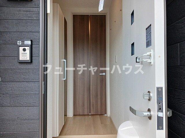 イーストウィン水野Ａの玄関|シンプルで使いやすい玄関です