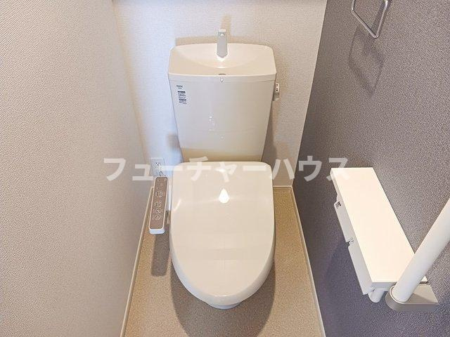 イーストウィン水野Ａのトイレ|清潔感のあるトイレです