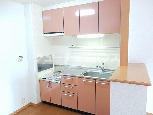 エスポワールＢのキッチン|きれいなキッチンです