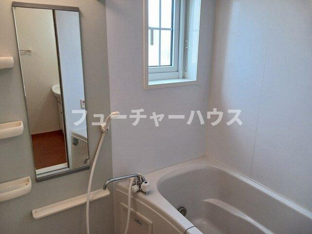 エスポワールＢの浴室|コンパクトで使いやすいお風呂です