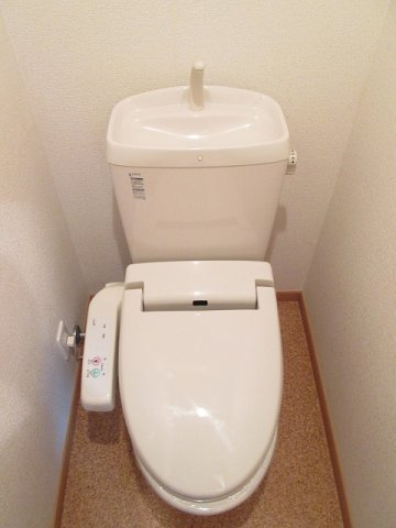 サニープラシードＣのトイレ|清潔感のあるトイレです