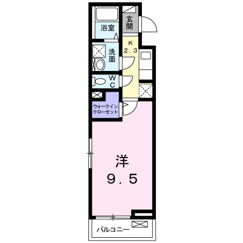 サンモール　わかばの間取り